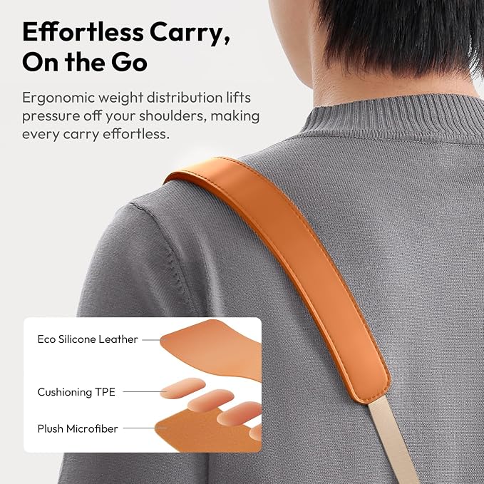 ULANZI YF01 Camera Strap with Built-In USB-C Data Cable — 3-in-1 Quick Release - Image 9