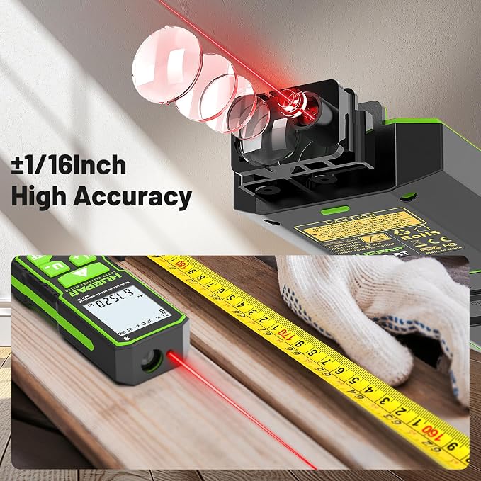 Huepar 330Ft Laser Measuring Tool - Image 8