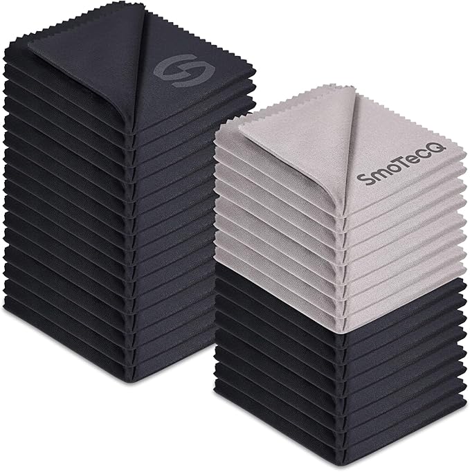 SmoTecQ 32 Pack Microfiber Cleaning Cloths by SmoTecQ