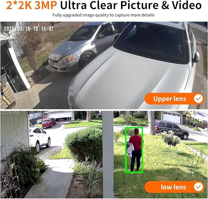LETSCEE Security Cameras Outdoor WiFi, 5G/2.4G Cameras - Image 4
