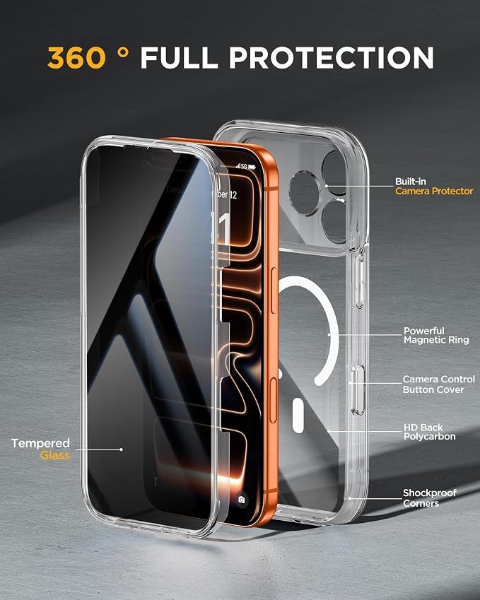 Miracase Magnetic for iPhone 17 Pro Max Case - Image 3