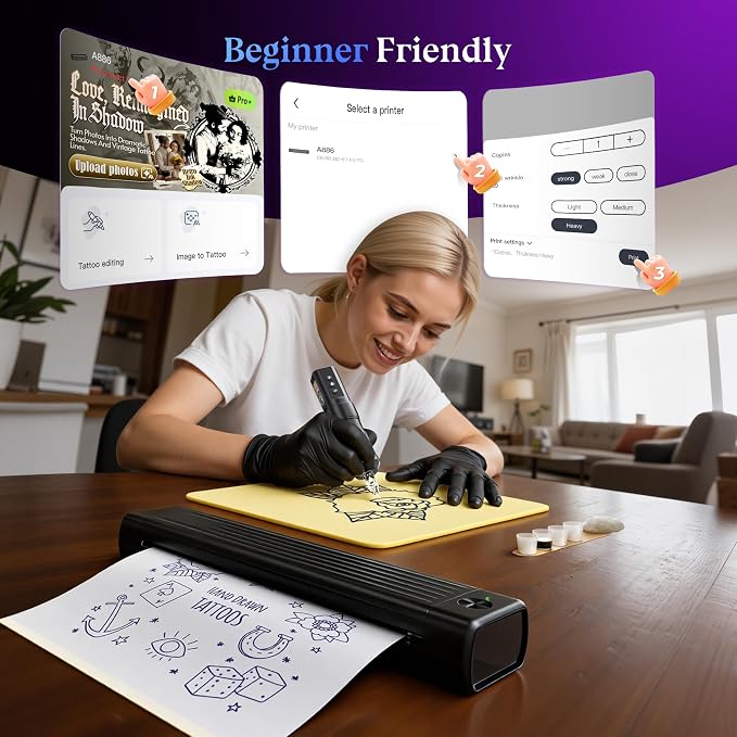 Itari Tattoo Stencil Printer Kit - Image 2