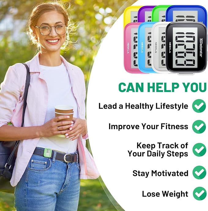 3D Pedometer for Walking, Simple Step Counter - Image 4