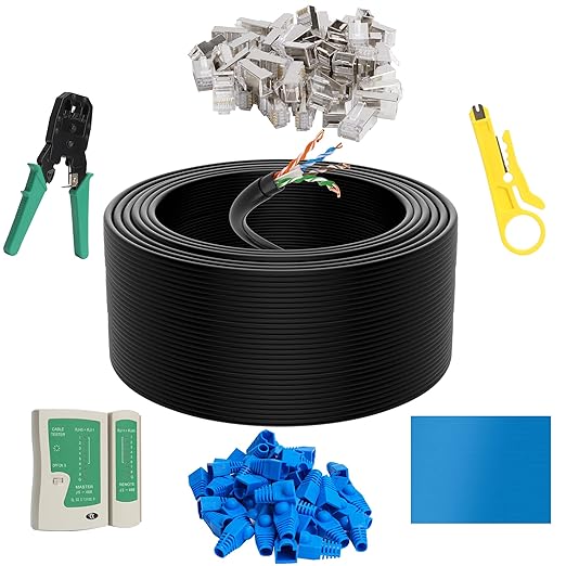 Cat6 Outdoor Ethernet Cable 500 FT by Conable