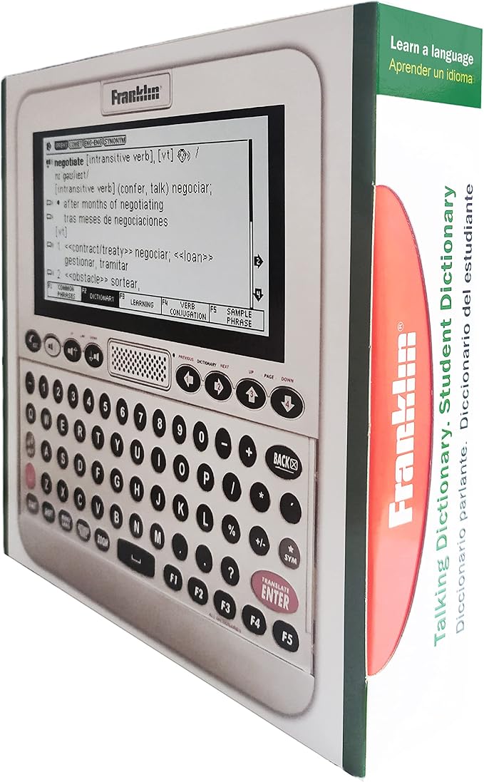 Franklin LV4-D English-Spanish, Spanish-English Talking Bilingual Dictionary - Image 4