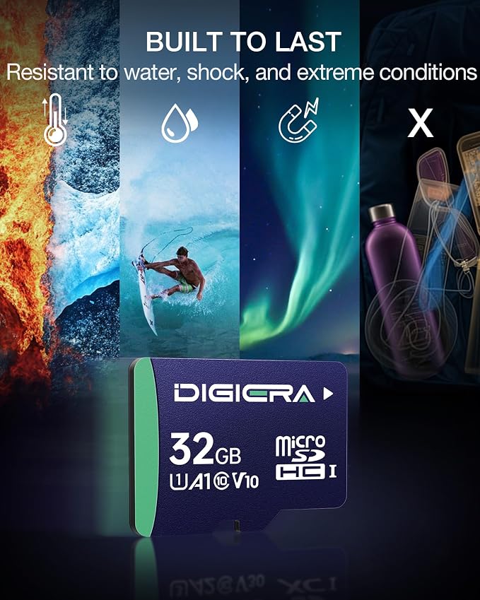 DIGIERA 32GB CT100 microSDHC UHS-I Memory Card - Image 8