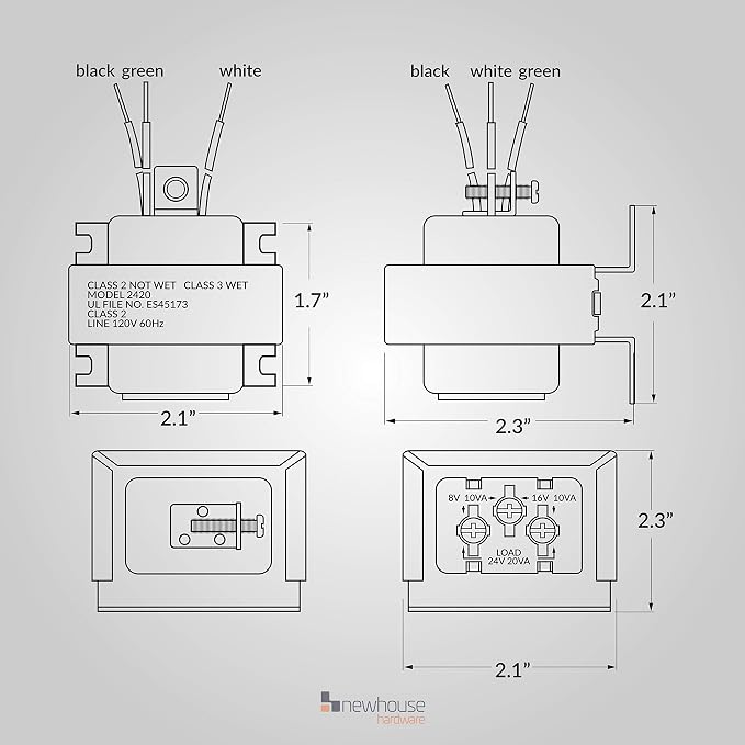 Newhouse Hardware 3TRAN Tri-Volt Transformer - Image 3