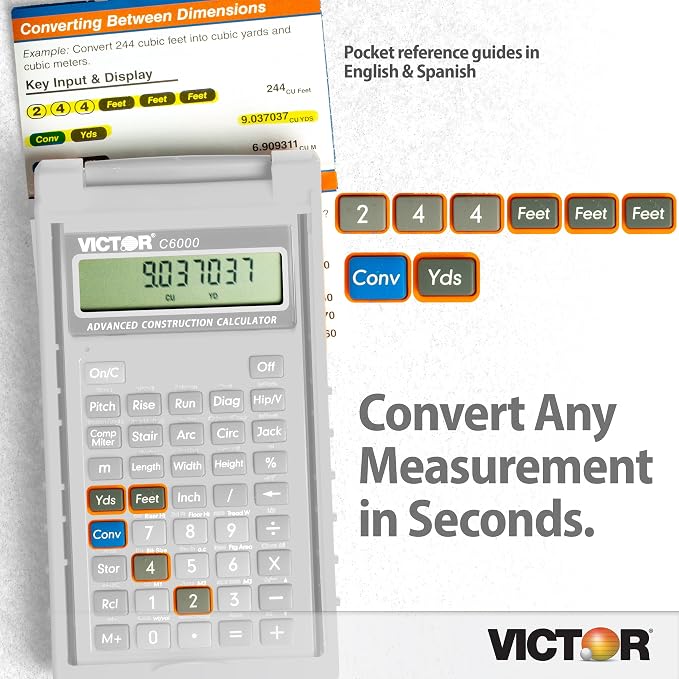 Victor C6000 Advanced Construction Calculator - Image 4