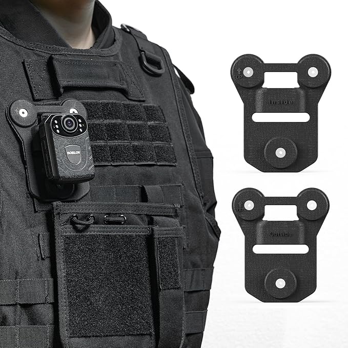 BOBLOV Body Camera Magnet Mount, Universal Magnetic Suction Back Clip, Make - Image 2