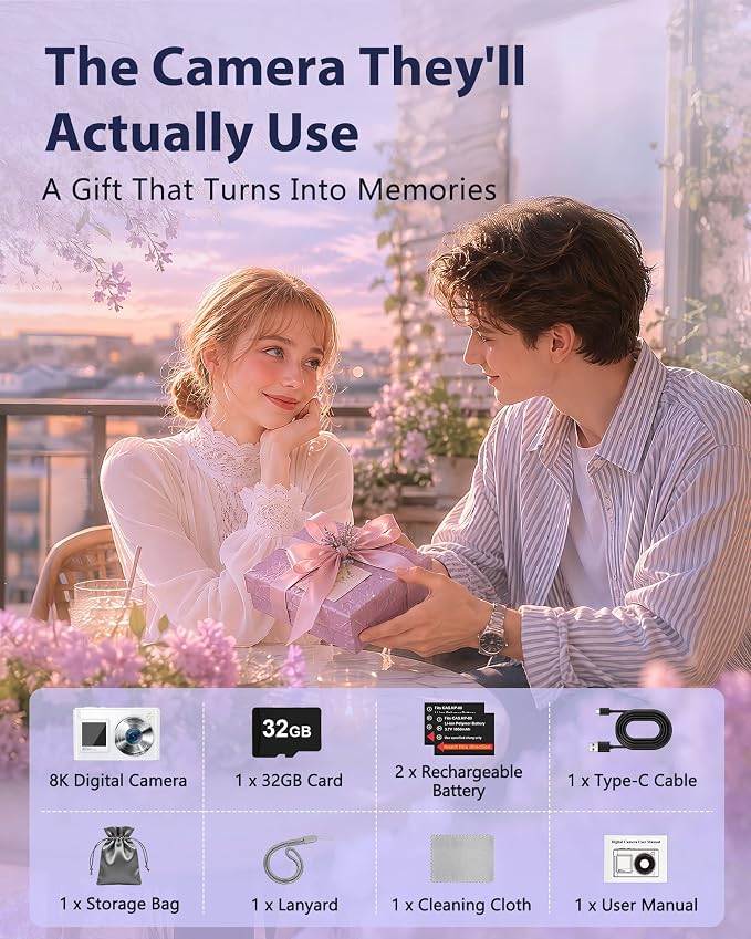 8K Digital Camera, 96MP WiFi Cameras - Image 8