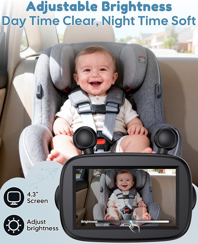 HD 1080P Day & Night Vision Car Seat Camera - Image 5