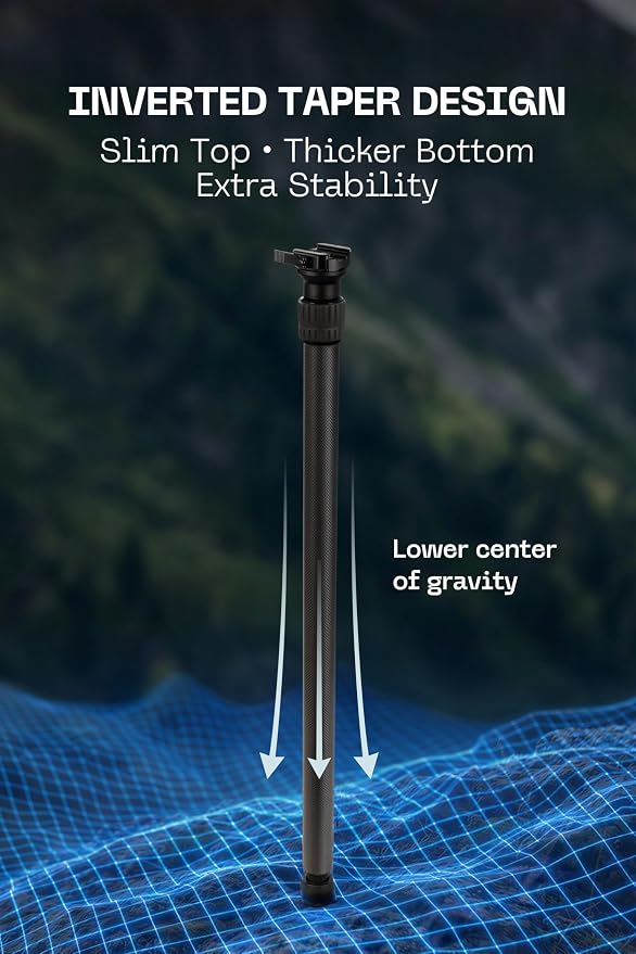 FANAUE Hunting Shooting Stick, Adjustable Height Monopod - Image 8