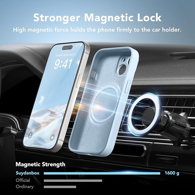 Magnetic for iPhone 15 Plus Case, Compatible - Image 3