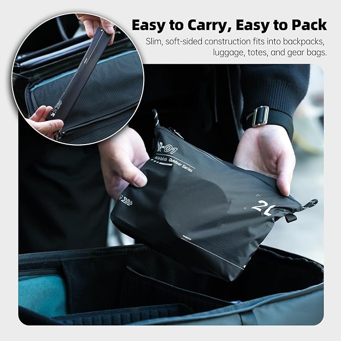 AMBITFUL AP-01 Water-Resistant Organizer Pouch, Ultra-Light Travel Storage Bag - Image 5