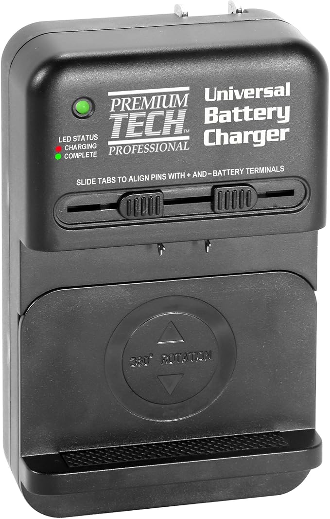 Vidpro PT-UNV Universal Li-Ion Battery Charger by Vidpro
