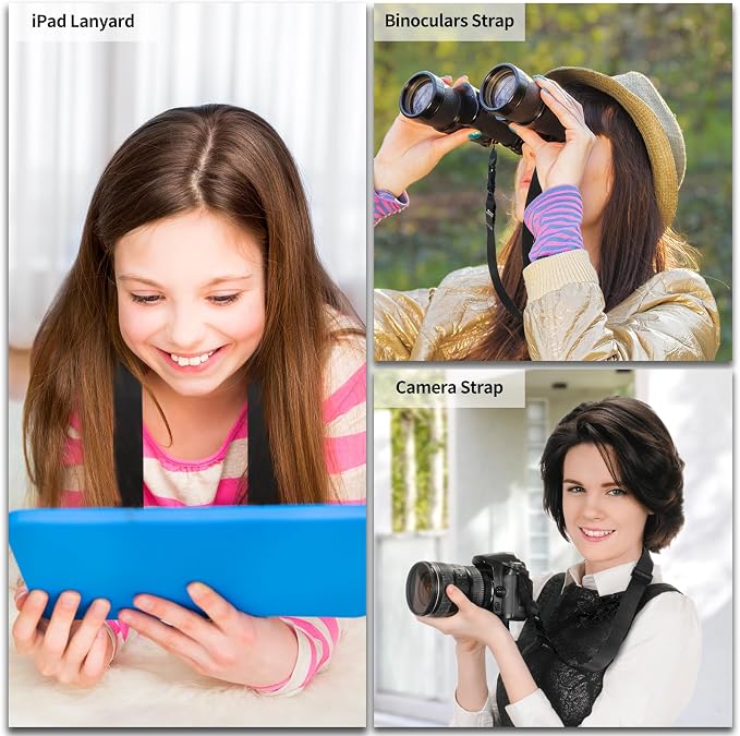 FIEIL 2 Pack Adjustable Shoulder Strap, Replacement Camera Neck Strap, - Image 5