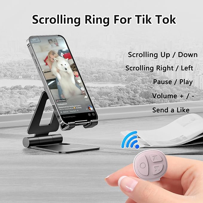 TikTok Scrolling Ring, Scrolling Ring Remote - Image 2