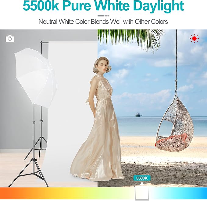 EMART Full Spectrum Light Bulb, 105W Spiral CFL 5500k Daylight - Image 3