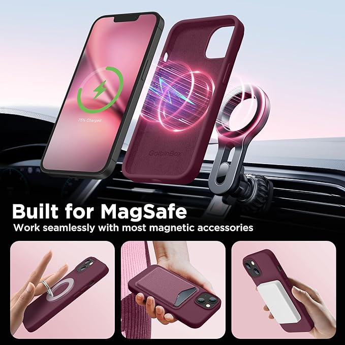 GolbinBox Magnetic for iPhone 15 Case, Compatible - Image 4