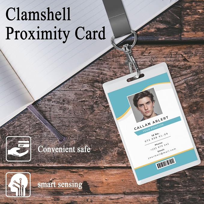 12 PCS T5577 Thick Smart Cards, Contactless 125khz RFID Rewritable Proximity - Image 2