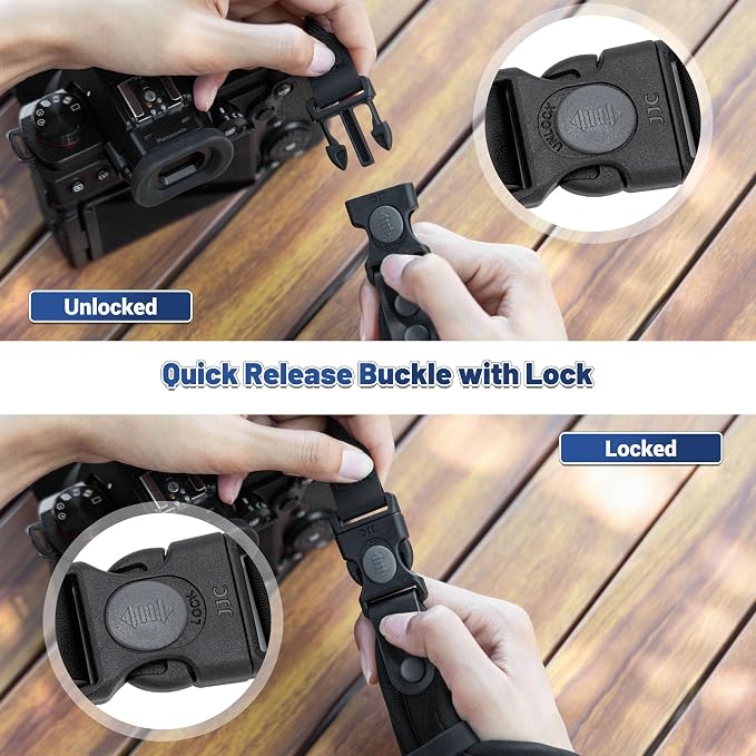 JJC Updated Soft Camera Hand Strap Wrist Strap - Image 4