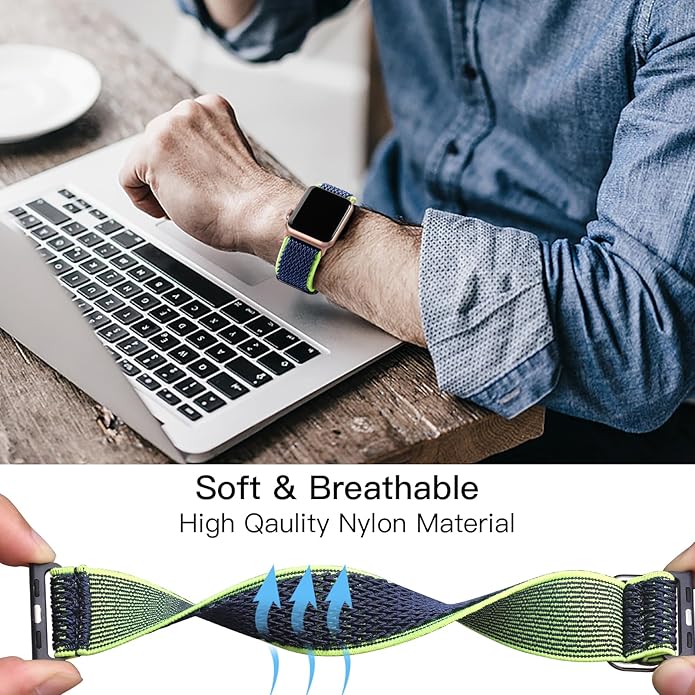 Lerobo Stretchy Nylon Solo Loop Band, Compatible - Image 4