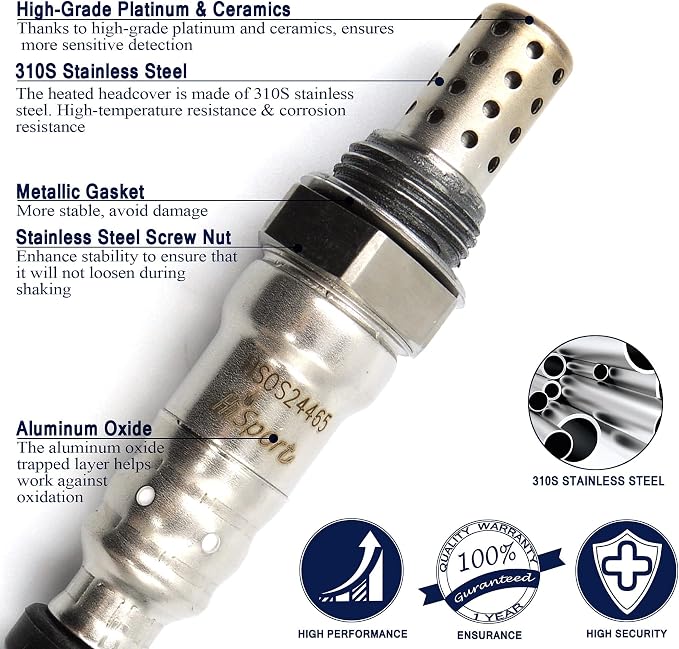 HiSport 250-24465 Oxygen Sensor Compatible - Image 2