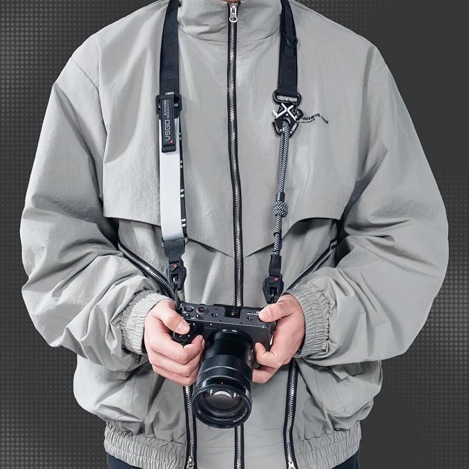 VSGO Urban Camera Strap – Quick Release, Anti-Twist, Comfortable Nylon Sling - Image 5