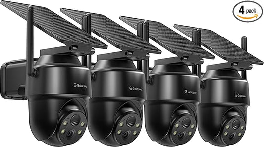 GALAYOU 2K Security Cameras Wireless Outdoor-360° PTZ Cameras by GALAYOU