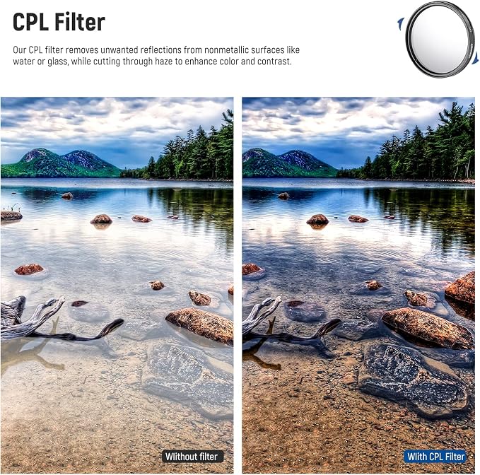 Neewer® 67MM Complete Lens Filter Accessory Kit - Image 3