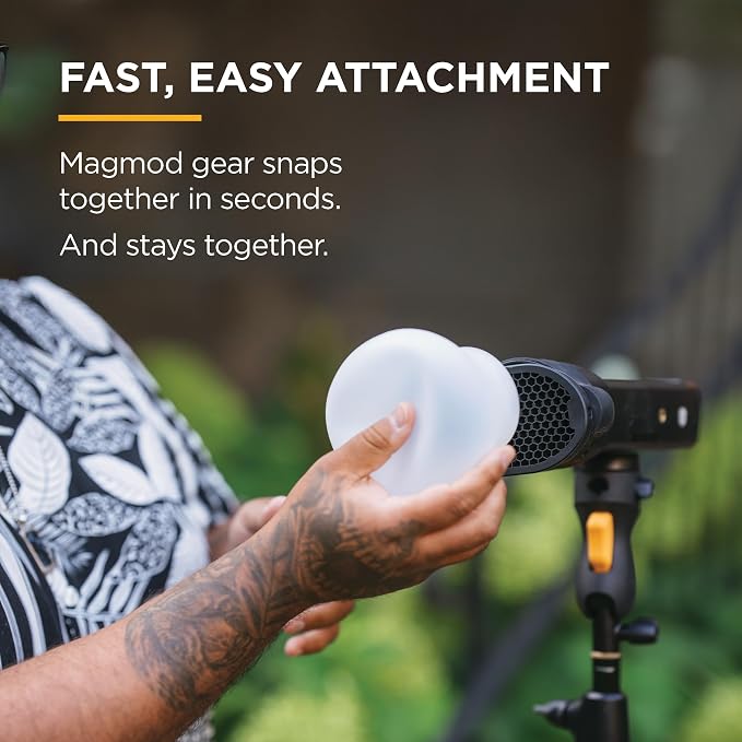 MagMod Starter Flash Diffuser Kit 2, Magnetic Flash Modifier Set - Image 4