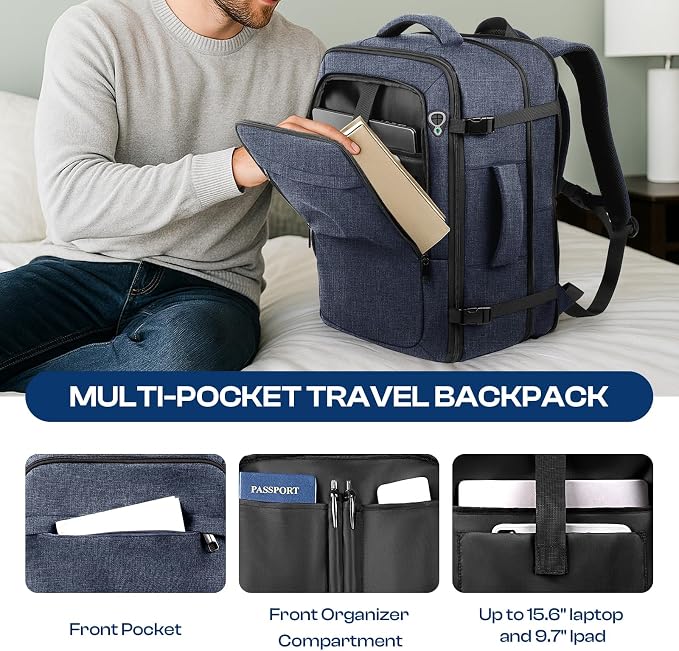 60L Extra Large Laptop Backpack - Image 4