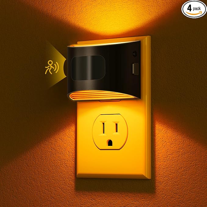 DORESshop LED Night Light, Night Lights Plug into Wall, 3 Mode Plug in Night by DORESshop