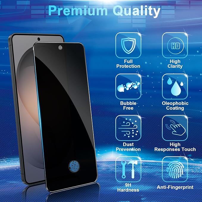 2 Pack Privacy Screen Protector Compatible - Image 2
