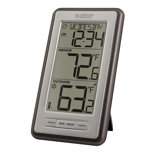 La Crosse Technology Wireless Digital Thermometer and Forecast Station Bundle - Image 3