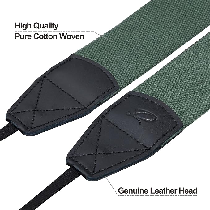 Padwa Lifestyle Dark Green Camera Strap - Image 2