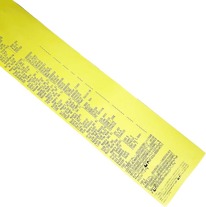 3 1/8 x 230 Yellow Thermal Paper Receipt Rolls fits all Clover POS Cash - Image 5