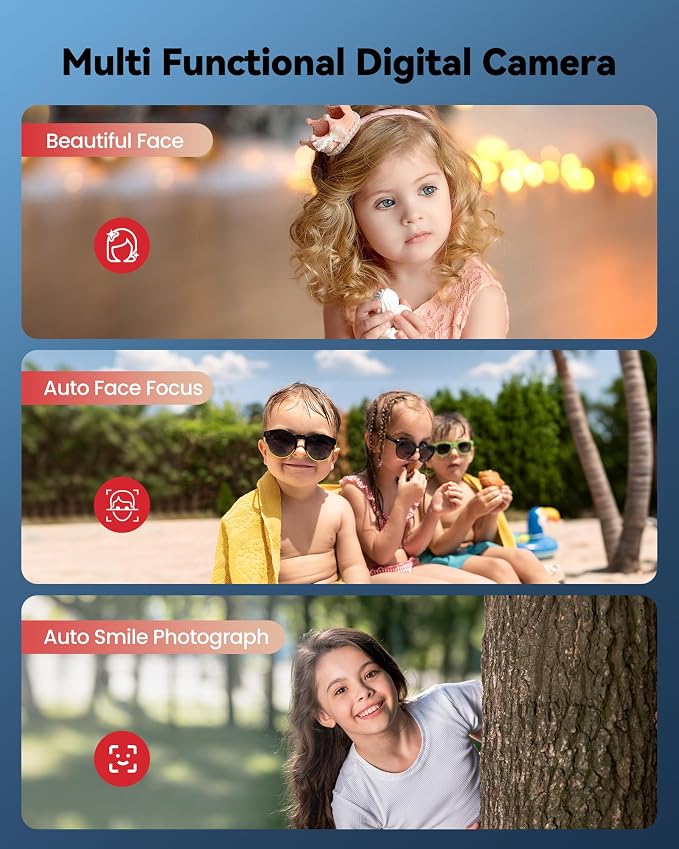 Digital Camera for Kids: Black Camera for Teens - Image 7