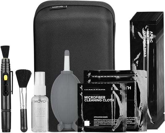Movo Deluxe Essentials DSLR Camera Cleaning Kit by Movo
