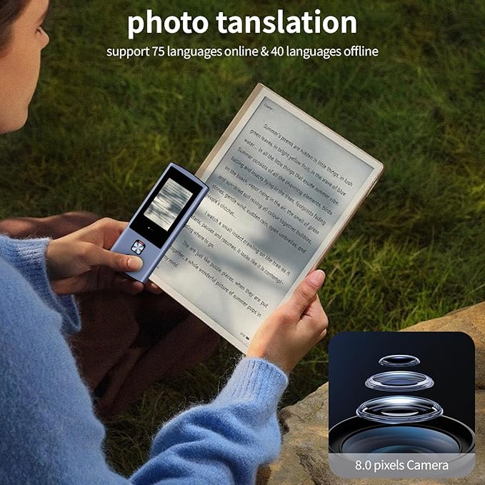 Language Translator Device, 159 Languages, 2026 AI Pocket Offline Instant Voice - Image 4