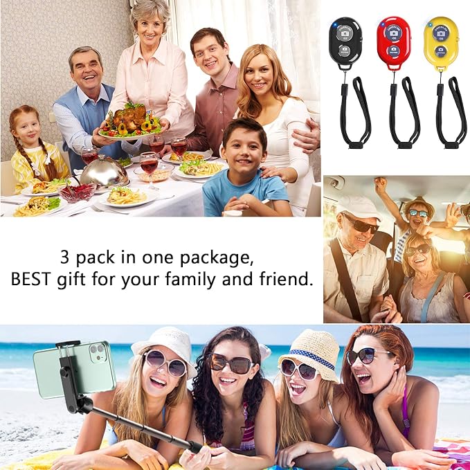 Wireless Remote Shutter for Cellphones and Tablets, AOQIYUE Wireless Remote for - Image 7