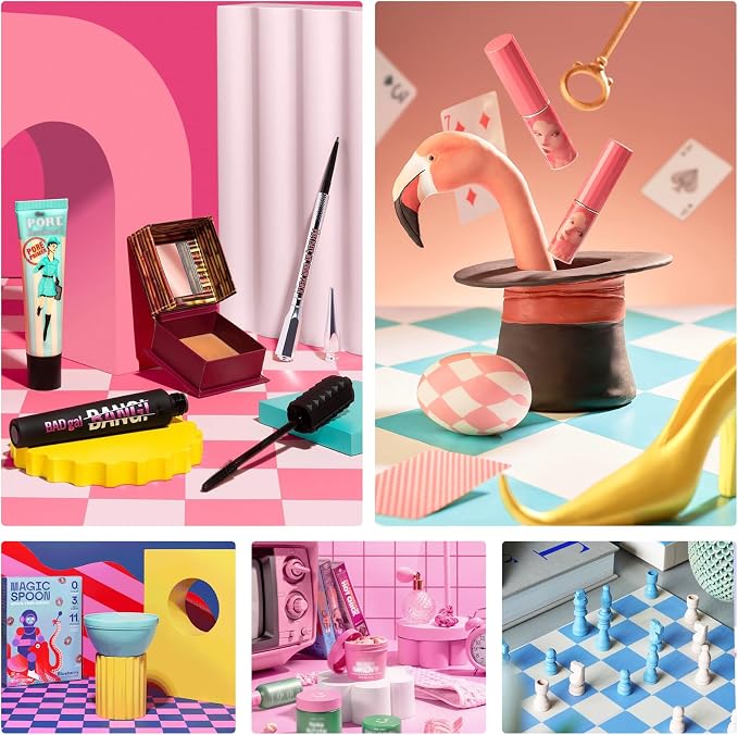 Meking 9Pcs 18Patterns Product Photography Backdrops Kit Photo Backdrop Boards - Image 3