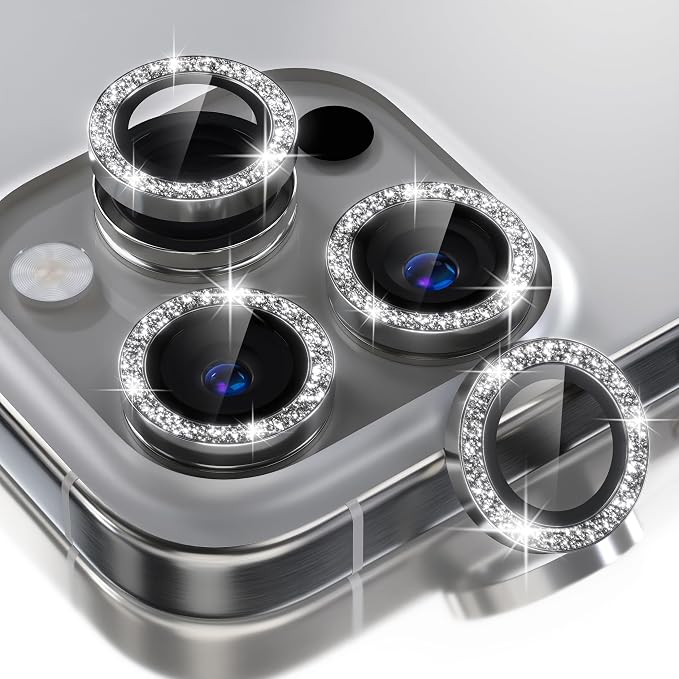 Choiche Compatible for iPhone 16 Pro/iPhone 16 Pro Max Camera Lens Protector by Choiche