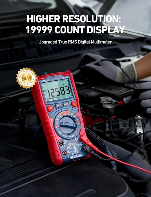 AstroAI Digital Multimeter Tester TRMS 20000 Counts - Image 2
