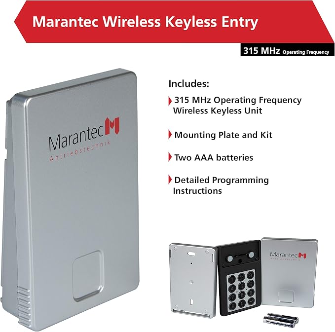 Marantec Wireless Keyless Entry System - Image 3