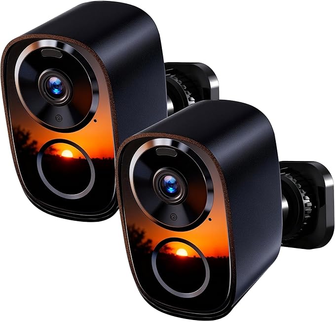 2026 Upgraded 2K Security Cameras Wireless Outdoor, Free Cloud & SD Storage by realhide