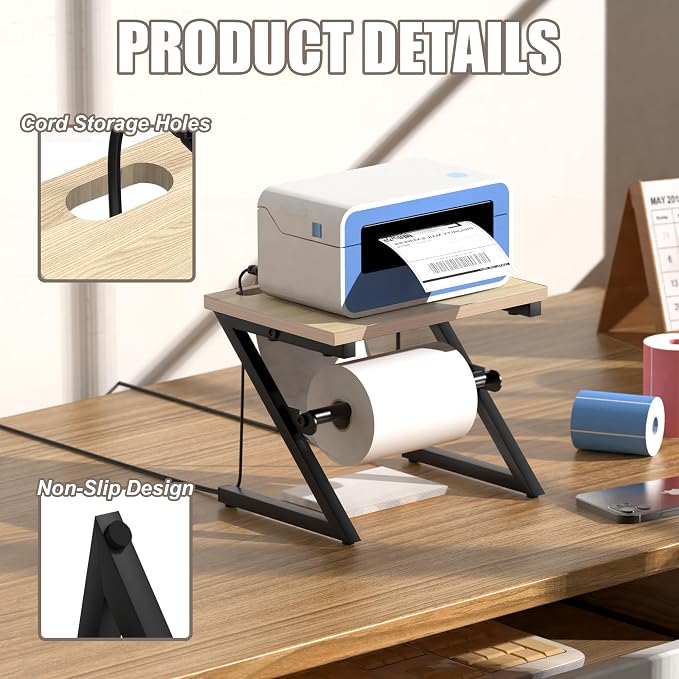 Label Holder for Rolls and Fan-fold Labels, Shipping Thermal Label Holder for - Image 5