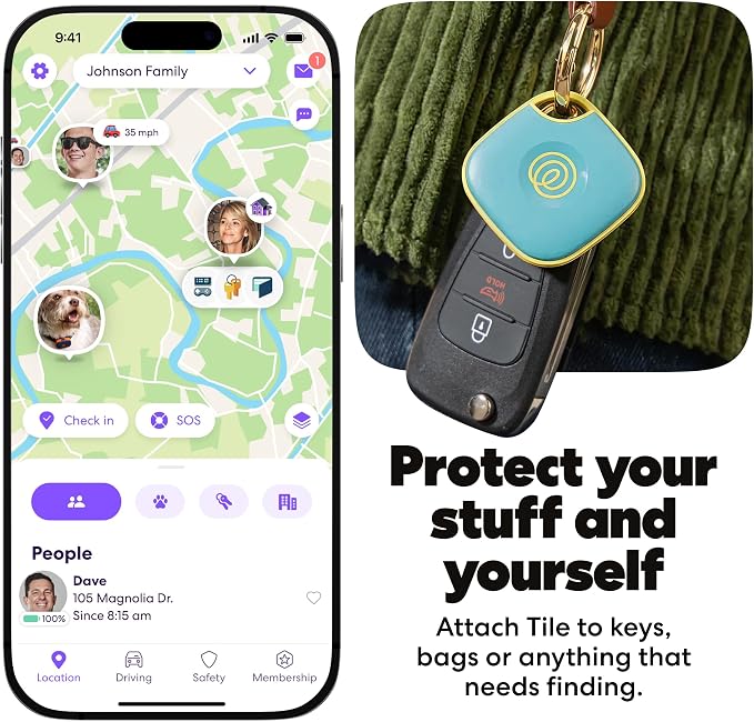 Life360 Tile - Bluetooth Tracker, Keys Finder and Item Locator - Image 3