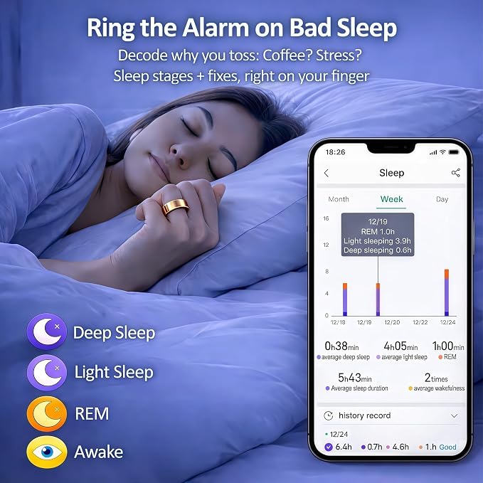 Smart Ring Health & Fitness Tracker - Image 6
