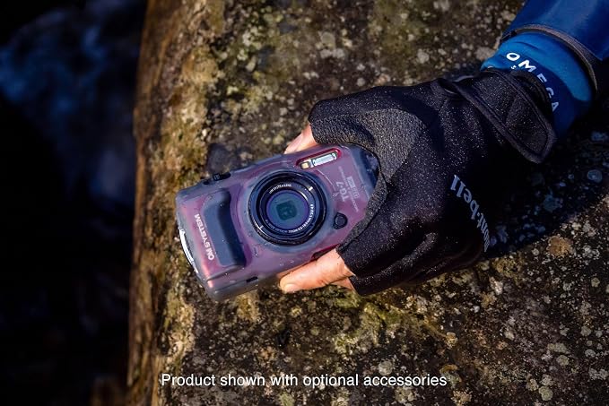 OM System OLYMPUS Tough TG-7 Red Underwater Camera, Waterproof, Freeze Proof - Image 8